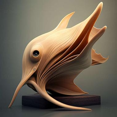 3D модель Ornithoteuthis (STL)